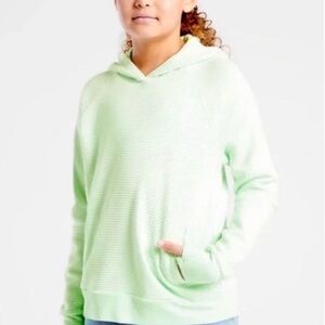 Athleta Kids Light Green Hoodie